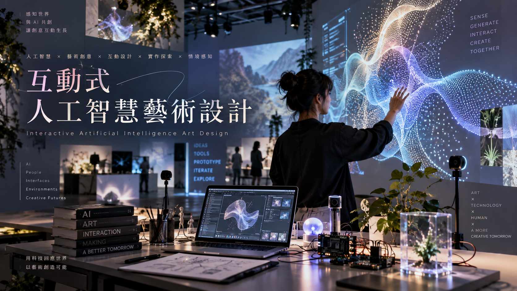 互動式人工智慧藝術設計