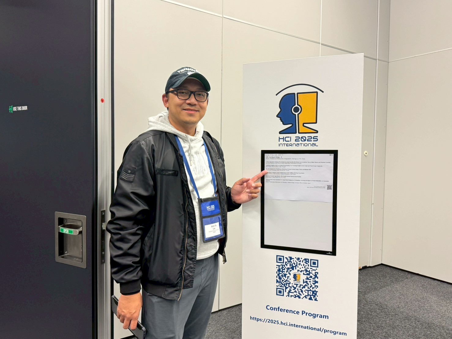 Shih-Ta Liu at HCI International 2025